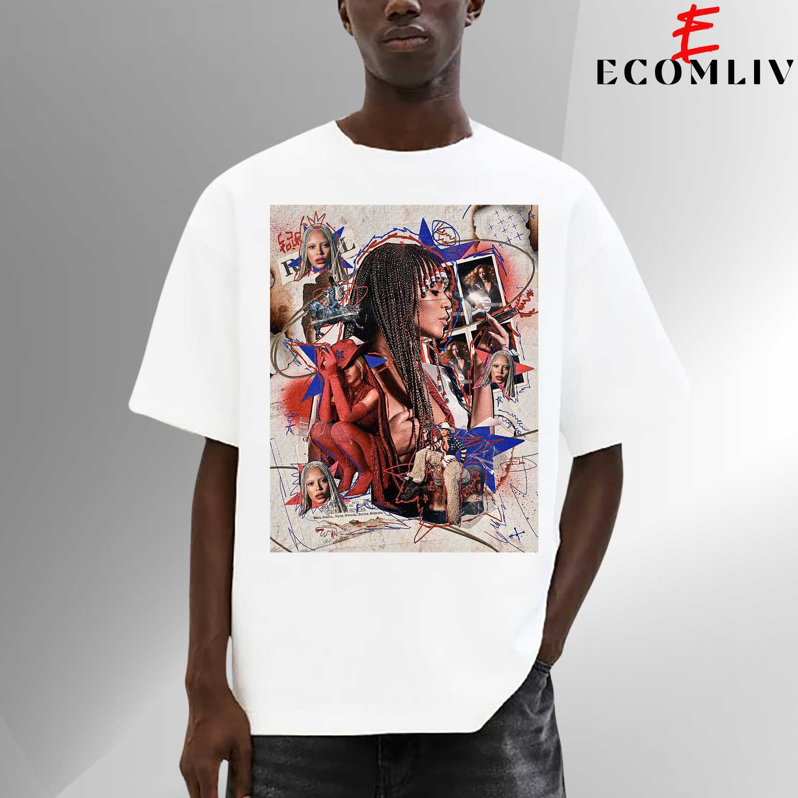 Beyoncé Cowboy Carter Tee, Retro Western Shirt, Unisex T-Shirt